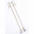 Серьги, серебро 925, кристалл Сваровски 001 01 21-01376 2010 г инфо 10352z.