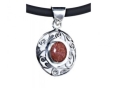 Подвеска, серебро 925, коралл 010 05 21sp-00035 2010 г инфо 11434z.