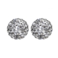 Серьги, серебро 925, кристалл Сваровски 018 01 21-03539 2010 г инфо 11511z.