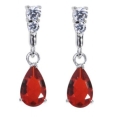 Серьги, серебро 925, циркон 005 01 21-03300 2010 г инфо 11540z.